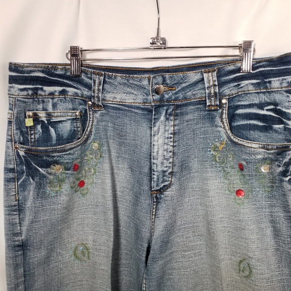 Crest Jeans Wide Leg Capri - Picture 3 of 11